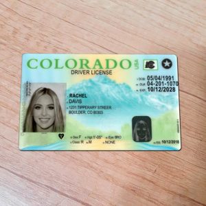 Colorado Fake driver license