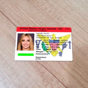 Virgin Islands Fake driver license