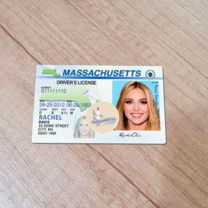 Massachusetts Fake driver license