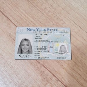 New York Fake driver license