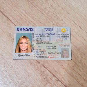 Kansas Fake driver license