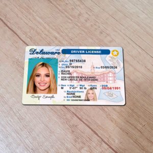 Delaware Fake driver license