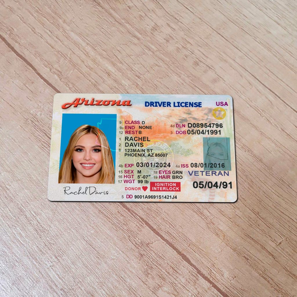 Arizona Fake driver license