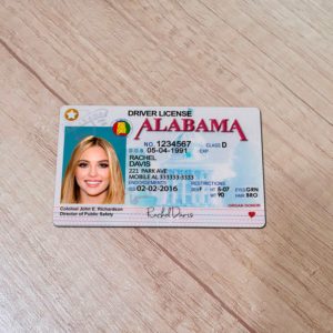 Alabama Fake driver license