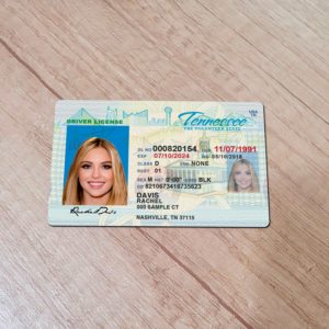 Tennessee Fake driver license