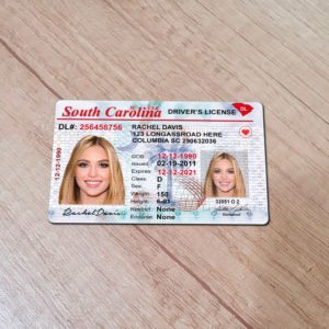 South Carolina Fake driver license