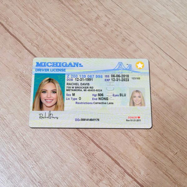 Michigan Fake driver license