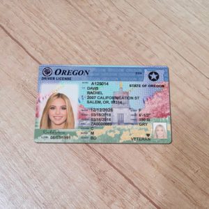 Oregon Fake driver license