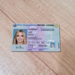 New Hampshire Fake driver license
