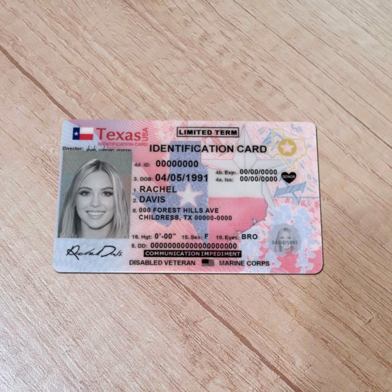 texas Fake ID