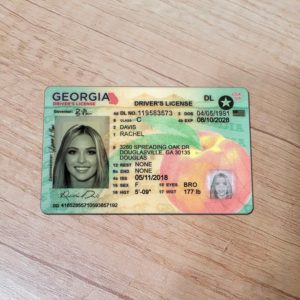 Georgia Fake driver license