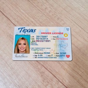 Texas Fake driver license