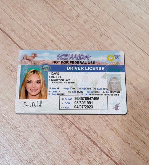 Nevada Fake driver license